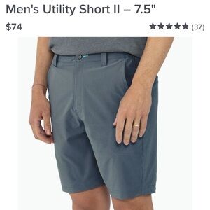 Free Fly Apparel Men's Utility Short II – 7.5"